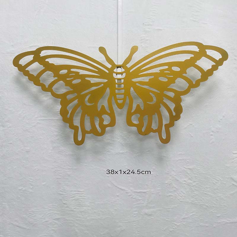 metal butterfly hanging decoration