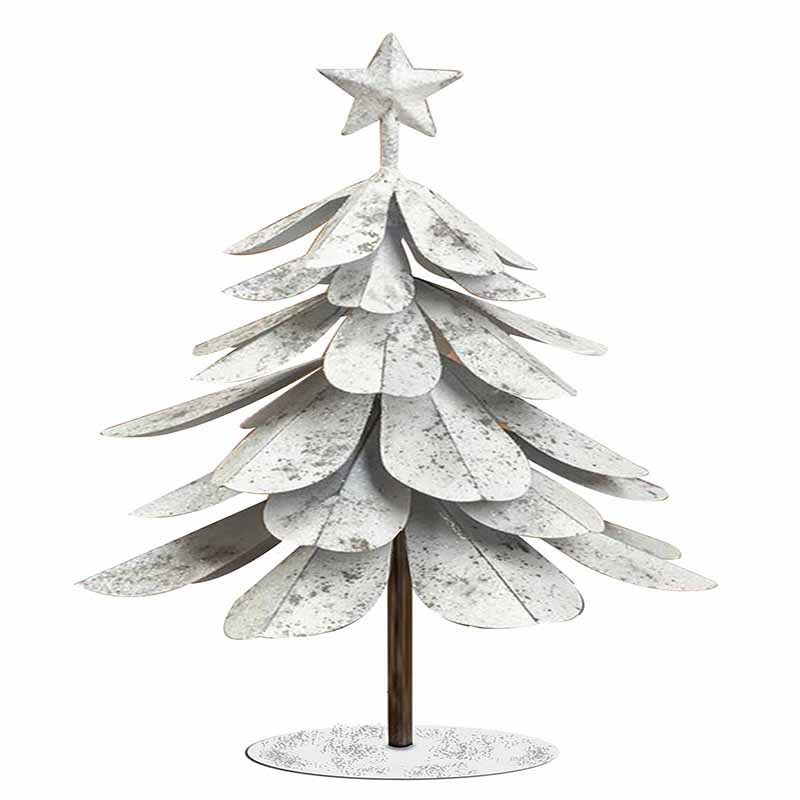 Christmas silver tree decoration