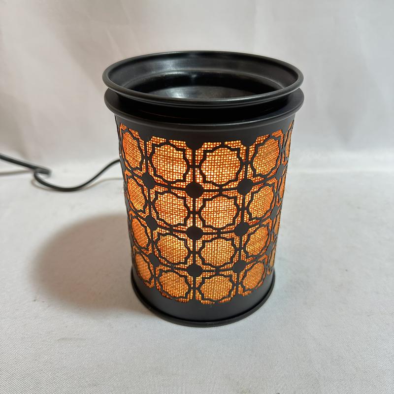 Starburst Wax Warmer In Smokey Black